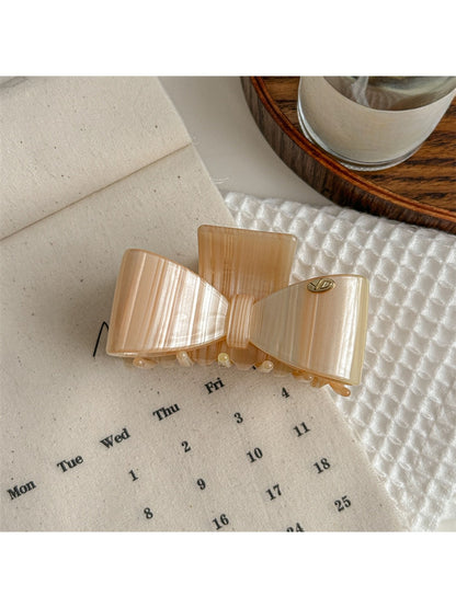 Beau - Butterfly Bow Acetate Hair Claw Clip