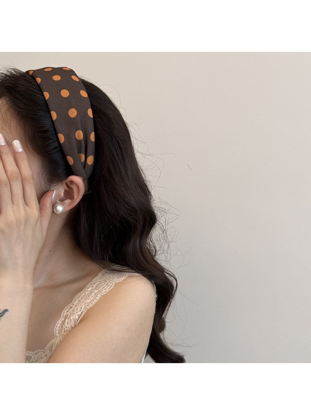 Gifty - Women's Polka Dot Wide Style Fashion Headband
