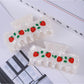 Beau - Oversized Strawberry Print Claw Clip