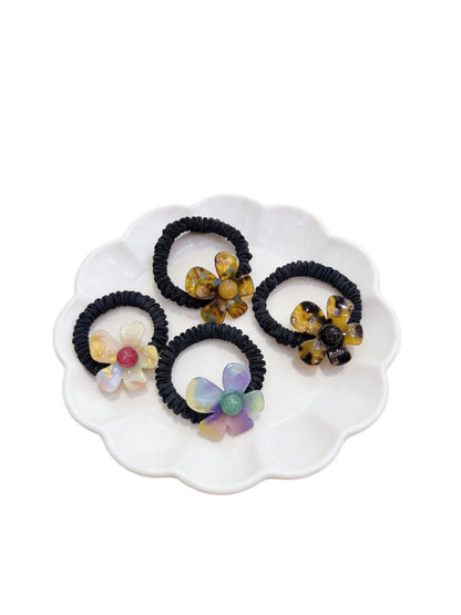 Gifty - Vintage Ombre Floral Hair Ties