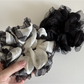 Gifty - Ruffled Cloud Shape Lace Trim Scrunchie