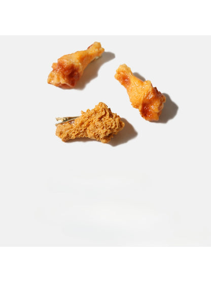 Beau - Realistic Fried Chicken Leg Hair Clip