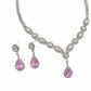 Nozari - Water Drop Stud Earrings and Necklace Set