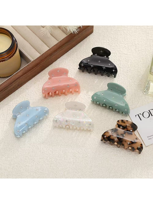 Beau - Adorable Half Moon Design Hair Claw Clip