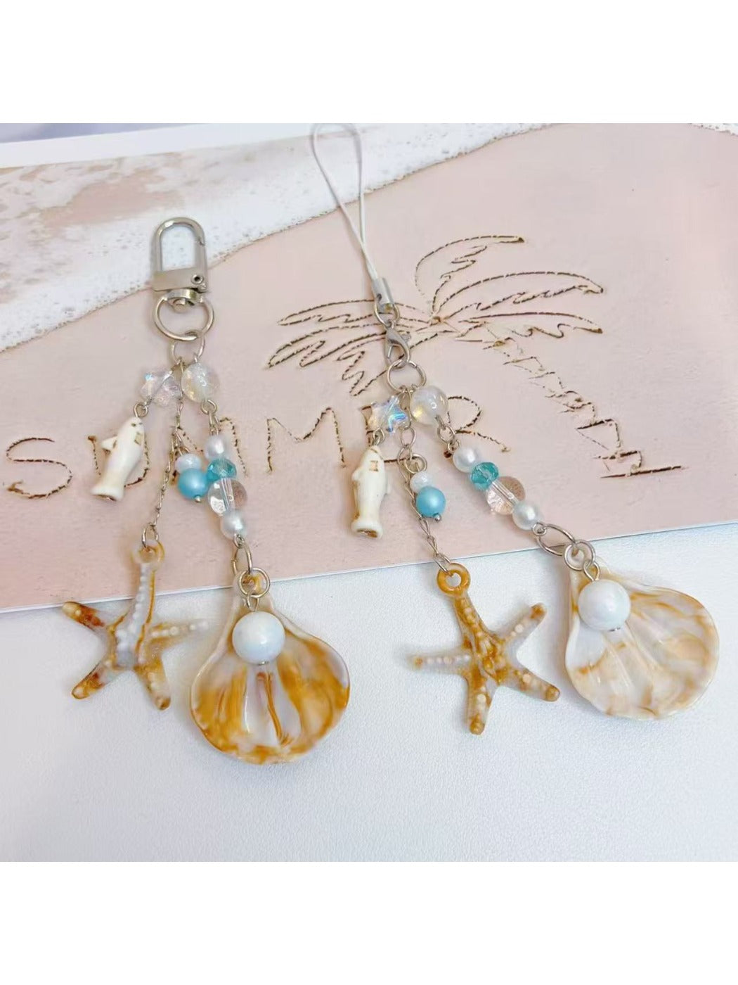 Keypus - Vacation Style Ocean Motif Keychain