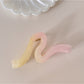 Beau - Sweet Floral Starfish Bow Wave Claw Clip