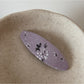 Beau - Floral Print Geometric Hair Clip