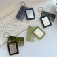 Keypus - Rectangular Glitter Comb Keychain