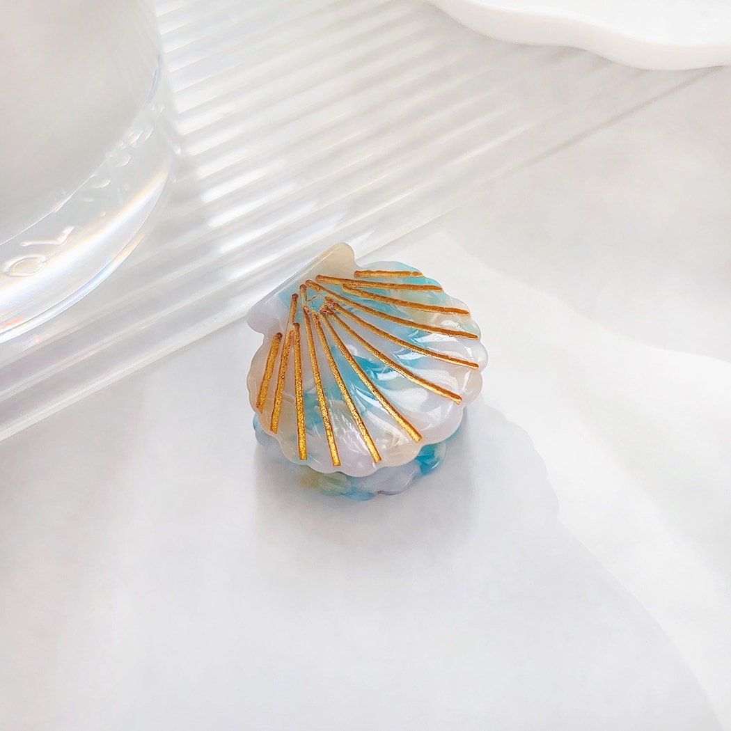 Beau - Cute Scallop Shape Fashion Claw Clip
