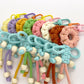 Keypus - Beaded Fringe Flower Keychain