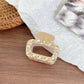 Beau - Elegant Square Openwork Hair Claw Clip
