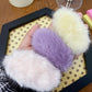 Beau - Soft Plush Solid Geometric Hair Clip