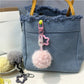 Keypus - Single Pompom Bag Charm Keychain