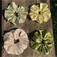 Gifty - Elegant Solid Smocked Scrunchie