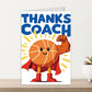 Carduria - Ball-Themed Thank You Greeting Card