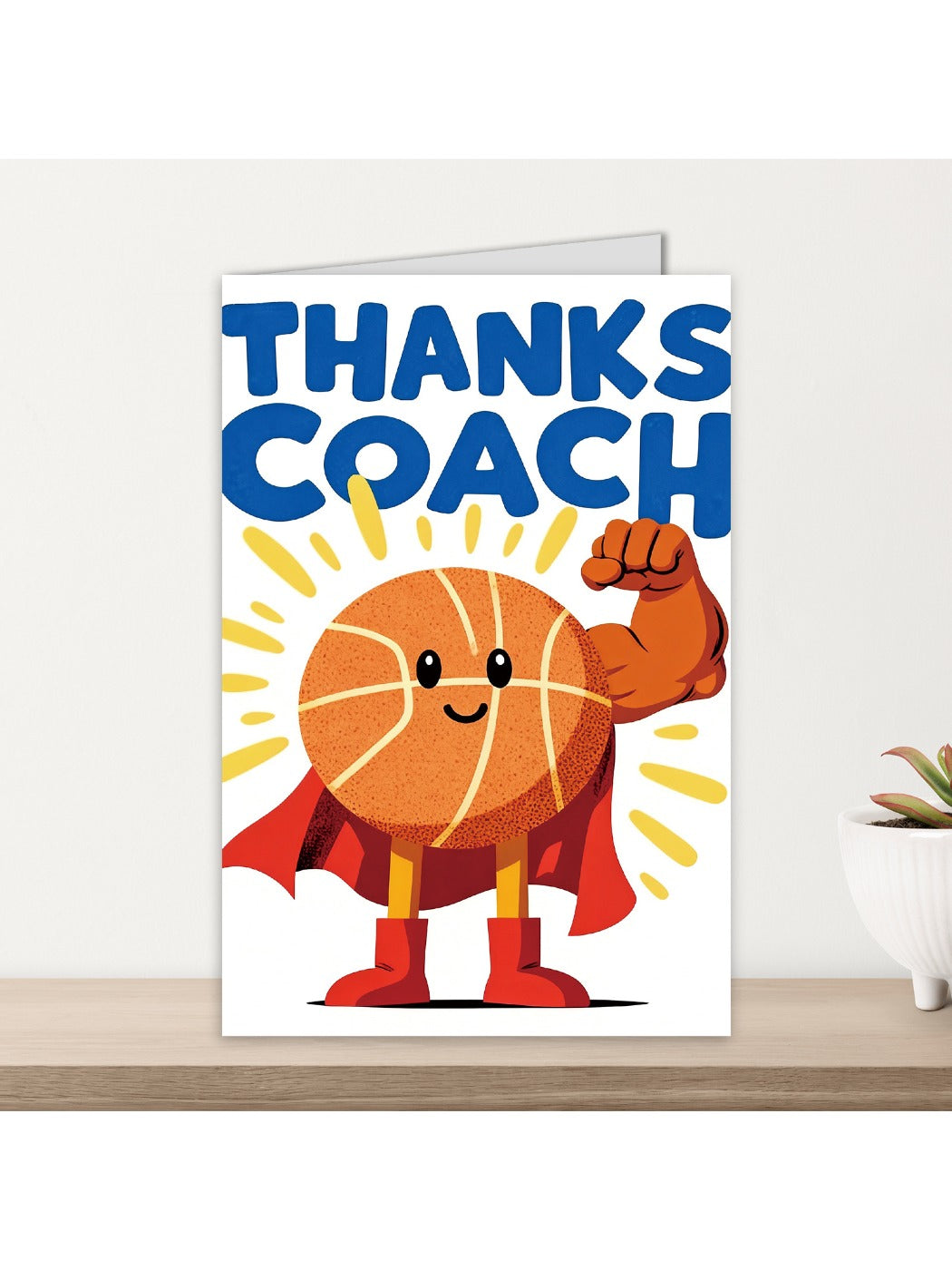 Carduria - Ball-Themed Thank You Greeting Card