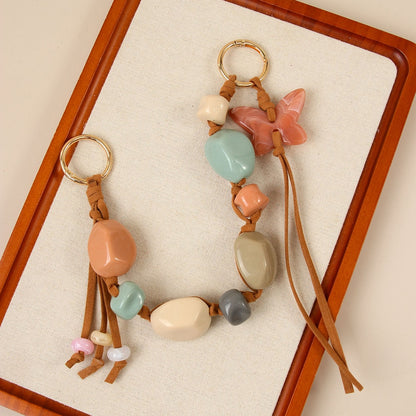 Keypus - Decorative Butterfly Tassel Keychain Bag Charm
