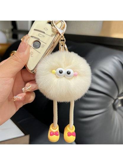 Keypus - Long Legs Little Coal Ball Keychain
