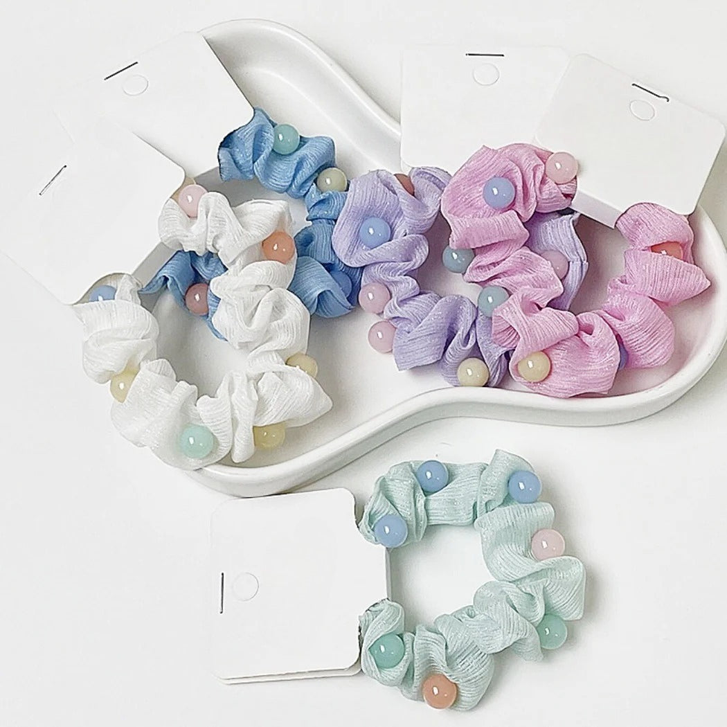 Gifty - Colorful Beaded Scrunchie