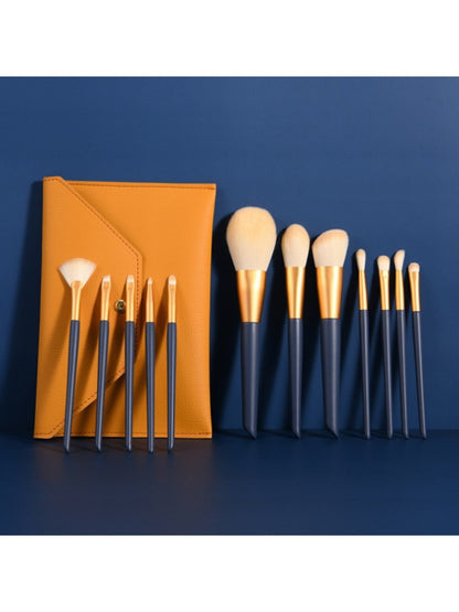 Smoosh - 12 Piece Blue Makeup Brush Set
