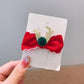 Beau - Bright Christmas Theme Bow Decorative Hair Clip
