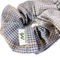 Gifty - Preppy Style Simple Plaid Scrunchie