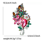 Brovia - Vintage Rhinestone Large Alloy Brooch