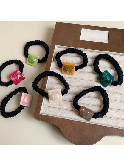 Gifty - Block Bear-Shaped Hair Tie