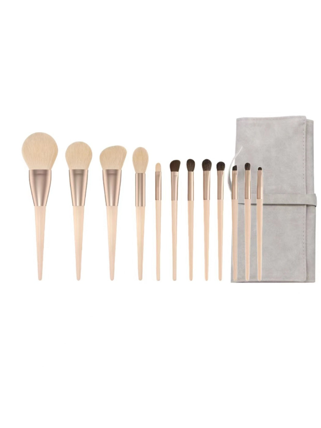 Smoosh - 12 Soft Bristle Makeup Brush Set