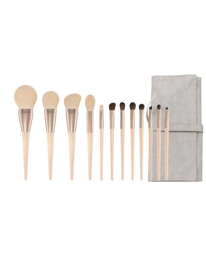 Smoosh - 12 Soft Bristle Makeup Brush Set