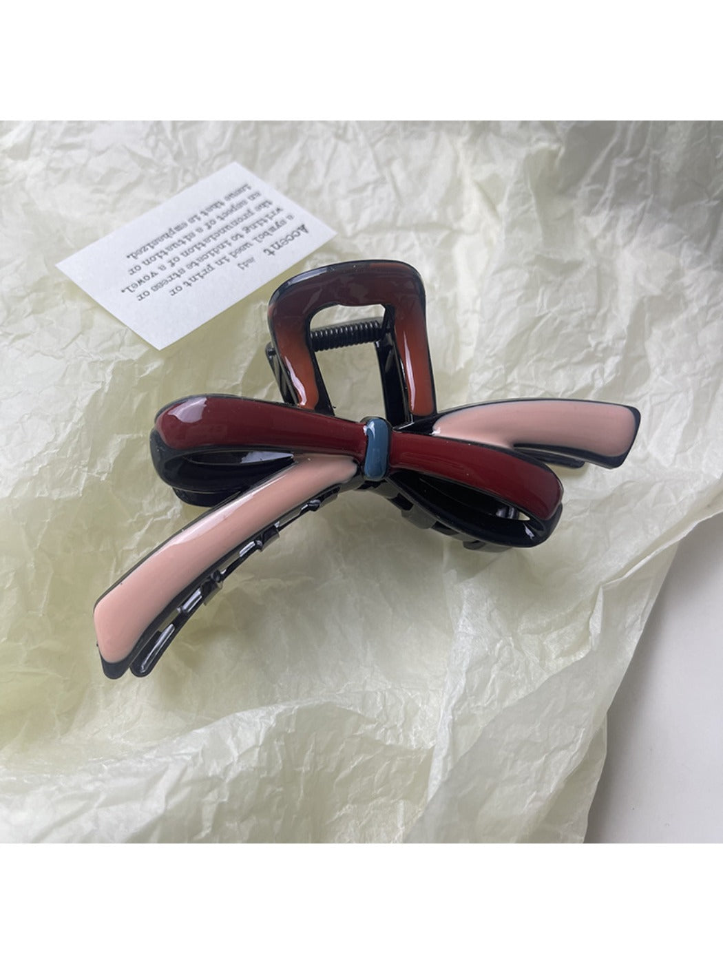 Beau - Colorful Bow Shaped Hair Claw Clip