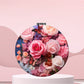 Mirroray - Floral Print Foldable Handheld Tabletop Mirror