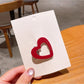 Beau - Beautiful Heart Shaped Acetate Hair Clip