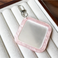 Keypus - Acrylic Square Mirror Bag Charm Keychain