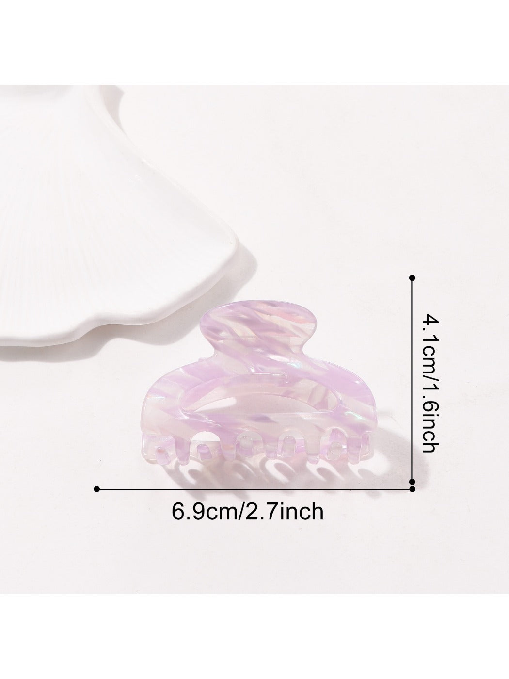 Beau - Dainty Half Moon Hair Claw Clip