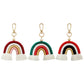 Keypus - Colorful Rainbow Tassel Keychain