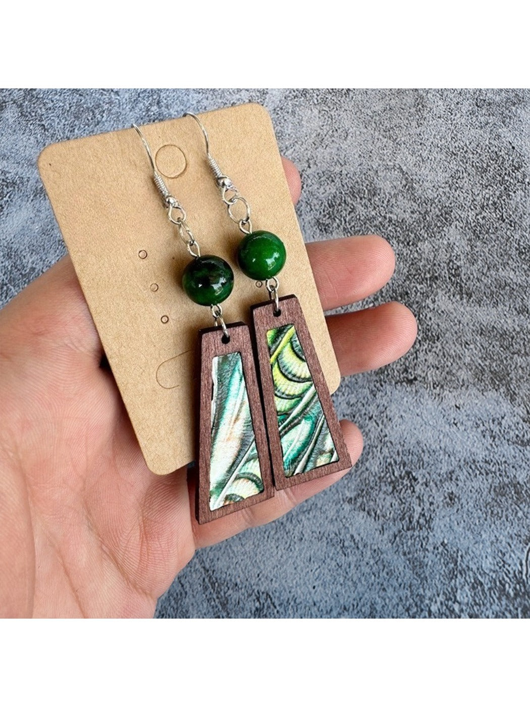 Earedge - Vintage Patchwork Classic Earrings