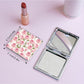 Mirroray - Floral Pattern Portable Folding Makeup Mirror