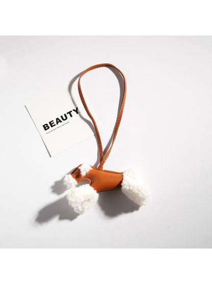 Keypus - Solid Color Puppy Keychain