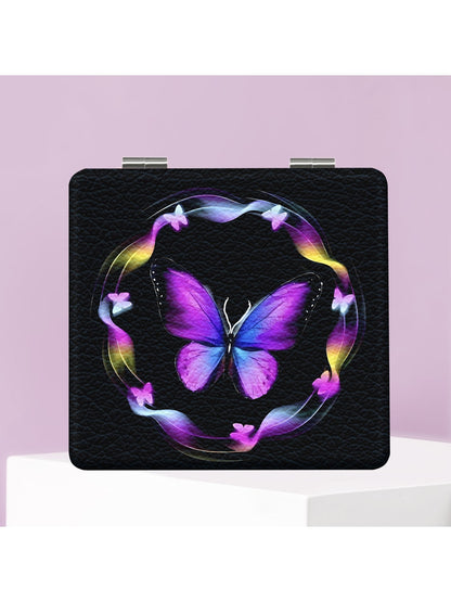 Mirroray - Y2K Pattern Folding Makeup Mirror