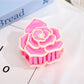Beau - Rose Shape Plastic Floral Decorative Claw Clip