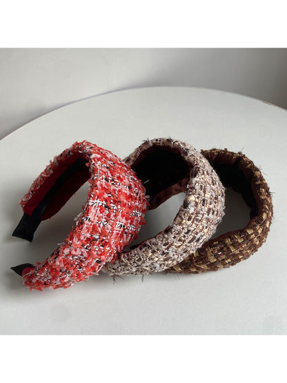 Beau - Knitted Thickened Crown Wide Headband