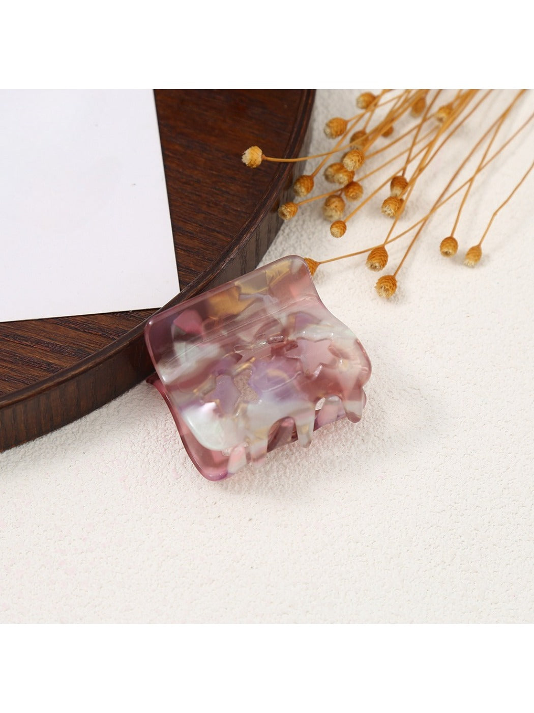 Beau - Star Patterned Cut Out Claw Clip