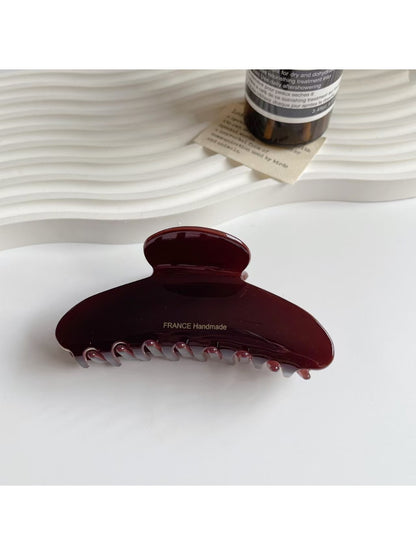 Beau - Retro Half Moon Shaped Hair Claw Clip