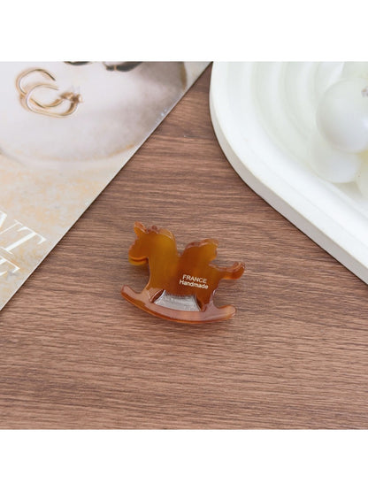 Beau - Elegant Rocking Horse Hair Claw Clip
