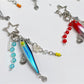 Keypus - Beaded Look Fish Keychain Bag Charm Keychain