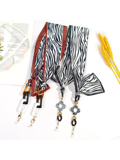 Velra - Vintage Striped Eyeglass Strap