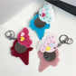 Keypus - Ice Cream Acrylic Mirror Keychain