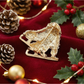 Brovia - Holiday Ice Skate Enamel Accent Lapel Brooch