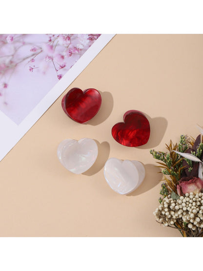 Beau - Valentine's Day Small Heart Shaped Hair Clip